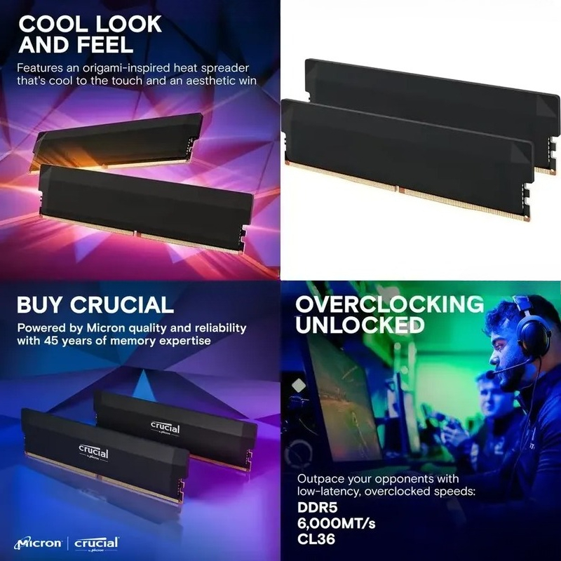 Ddr5 Memory - Kit de Memória para Jogos AMD