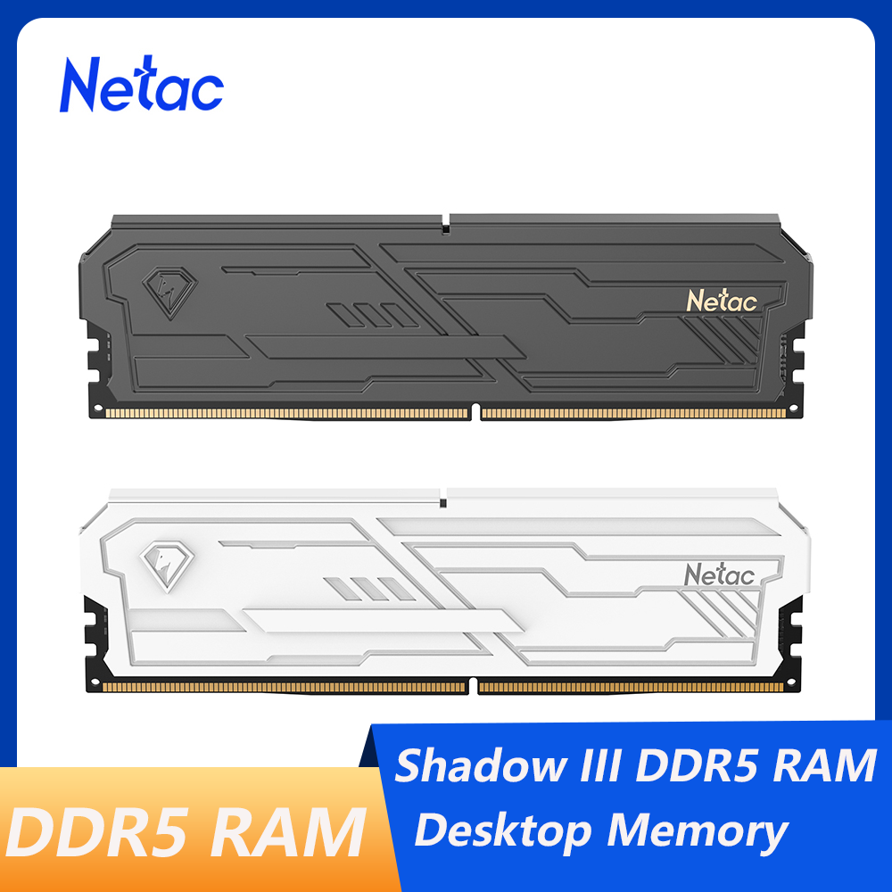 Ddr5 4800Mhz - Memória RAM Netac DDR5 32GB (16Gx2)
