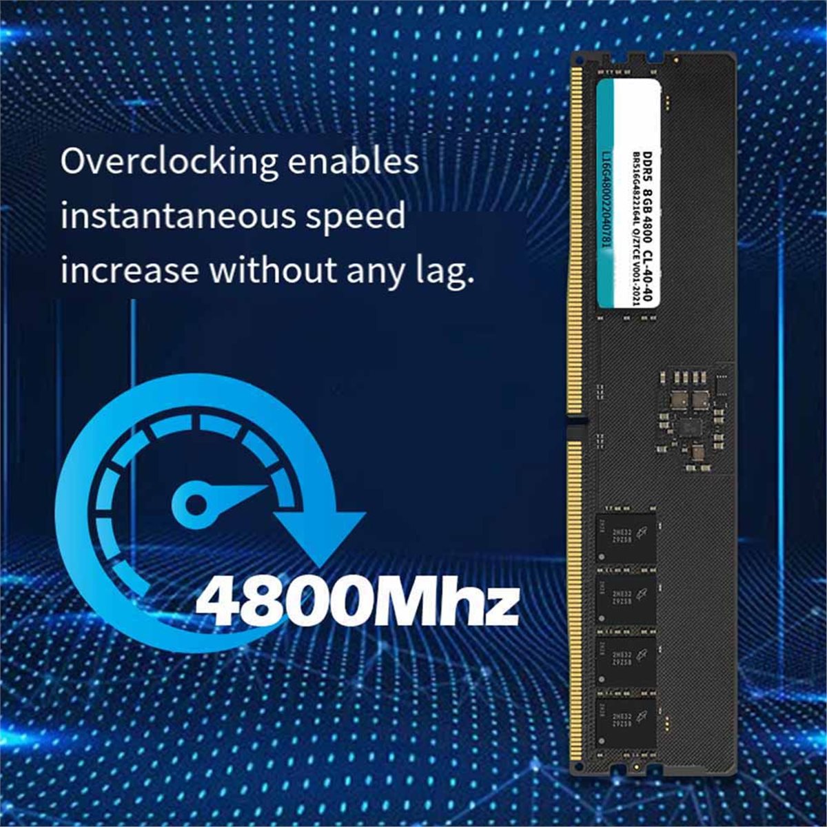 Ddr5 8Gb - [AC18 Digital]/Cartão de memória DDR5 para