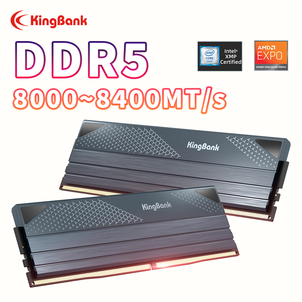 Ddr5 4800Mhz - Memória KingBank DDR5 KFXB 48GB (24GBx2)