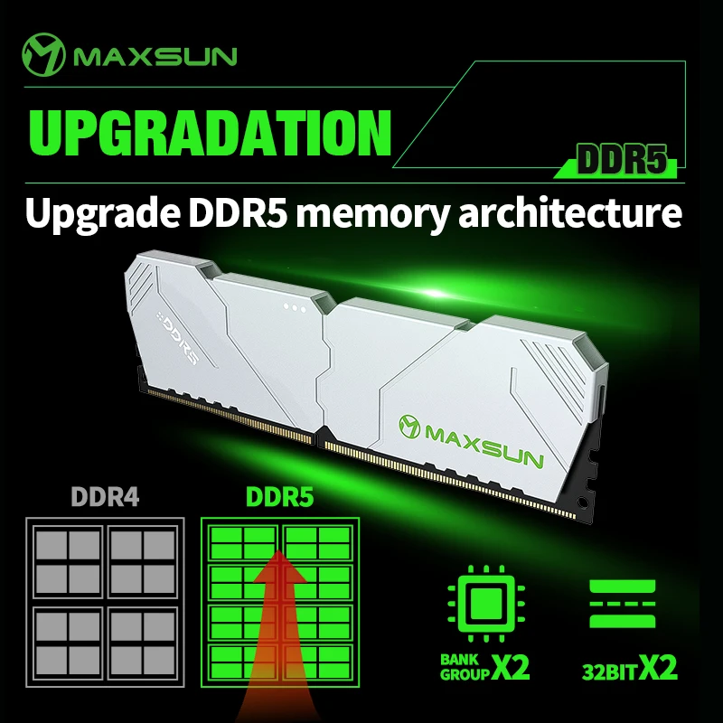 MAXSUN Dissipador de calor Mem - Ddr5 6000Mhz avaliação e preço