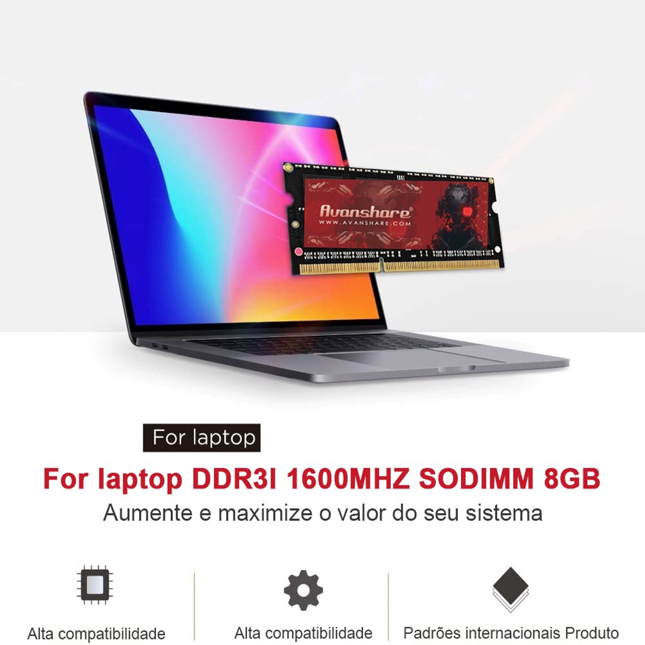Memória RAM Avanshare DDR5 DDR - Ddr5 Sodimm avaliação e preço