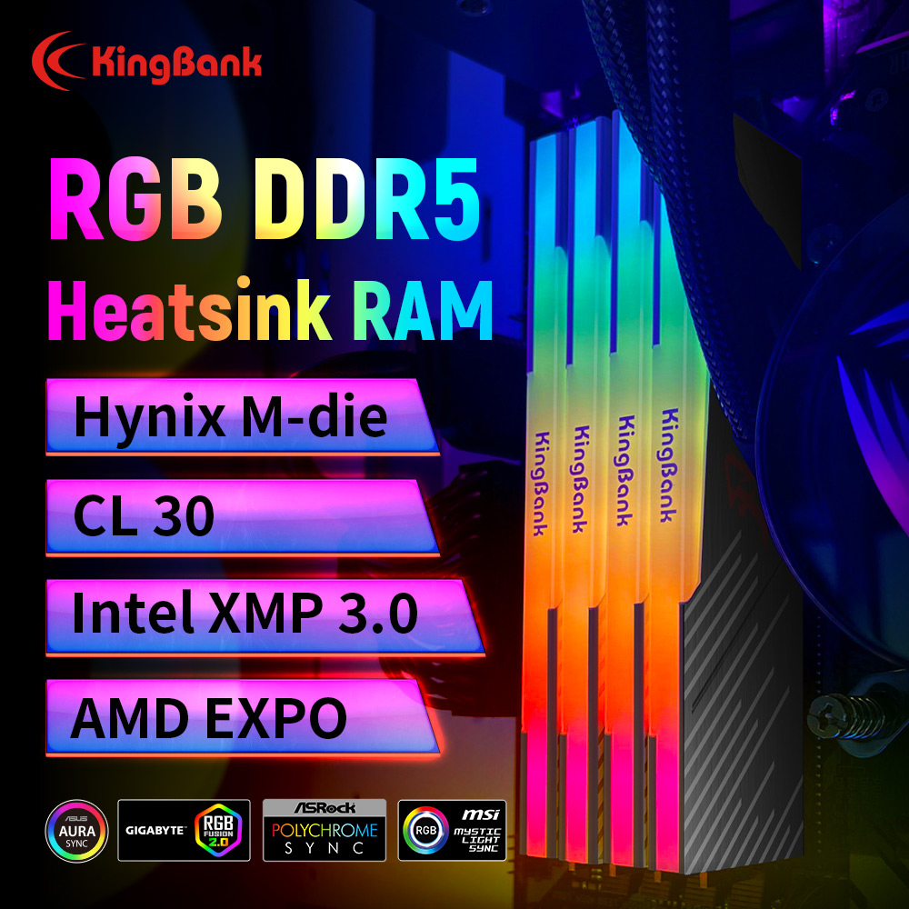 Memória KingBank KRRB DDR5 RGB - Ddr5 Sodimm avaliação e preço