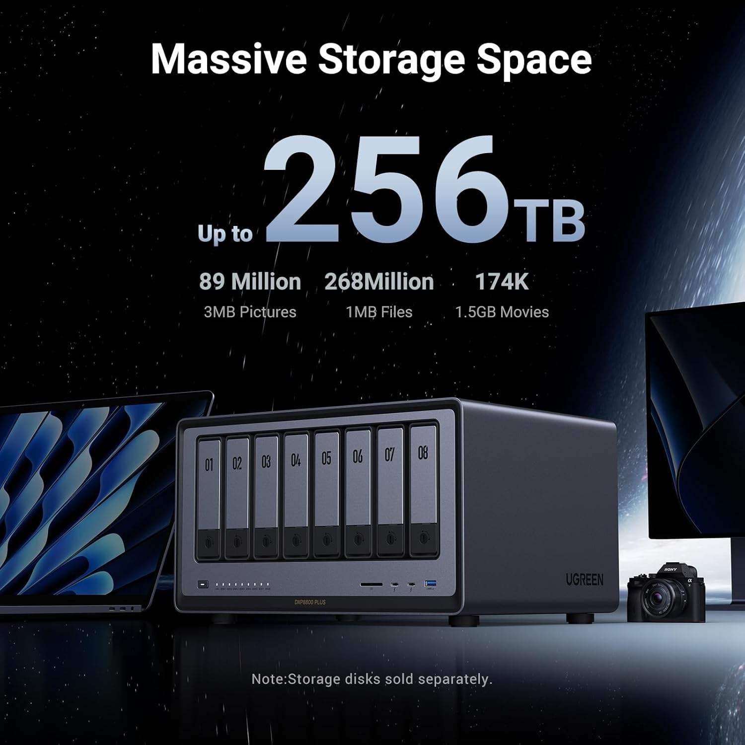 UGREEN NAS DXP8800 Plus NAS de - Ddr5 8Gb avaliação e preço