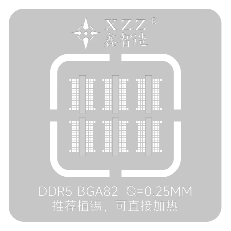 Estêncil para pasta/bolas de s - Ddr5 Kit avaliação e preço