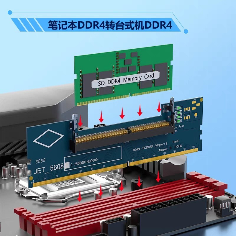Adaptador de Placa DDR3 DDR4 D - Ddr5 Sodimm avaliação e preço