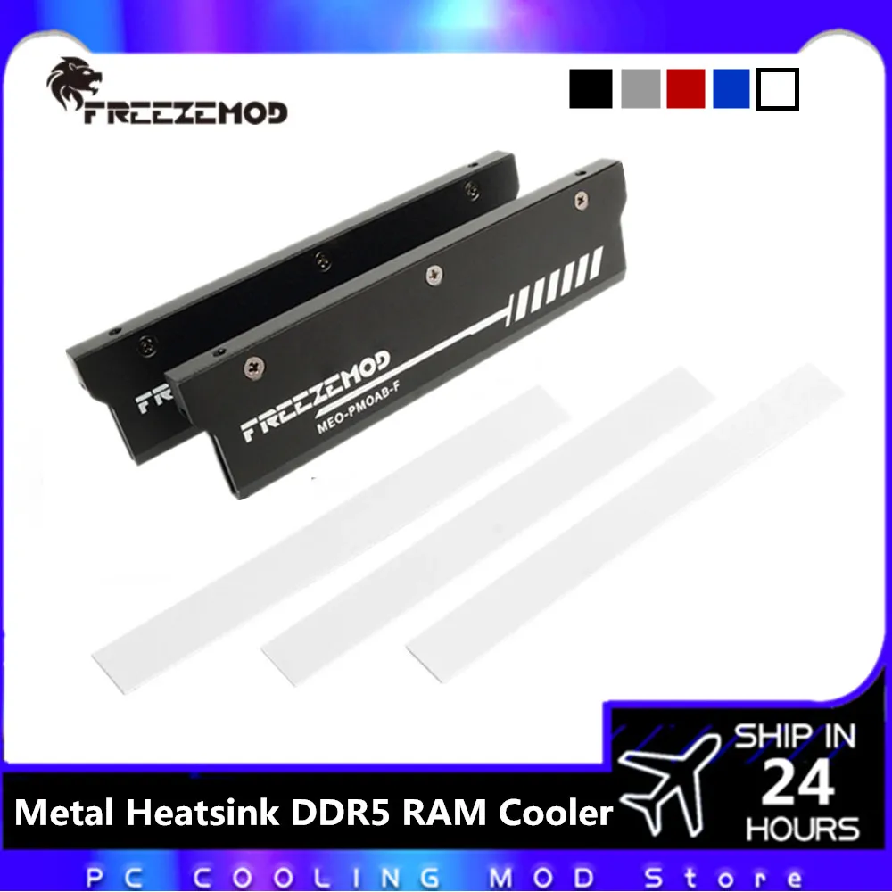 2 pçs freezemod memória ram ar - Ddr5 Rgb Ram avaliação e preço